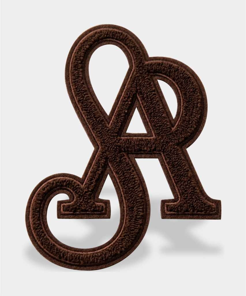 letter chenille patches